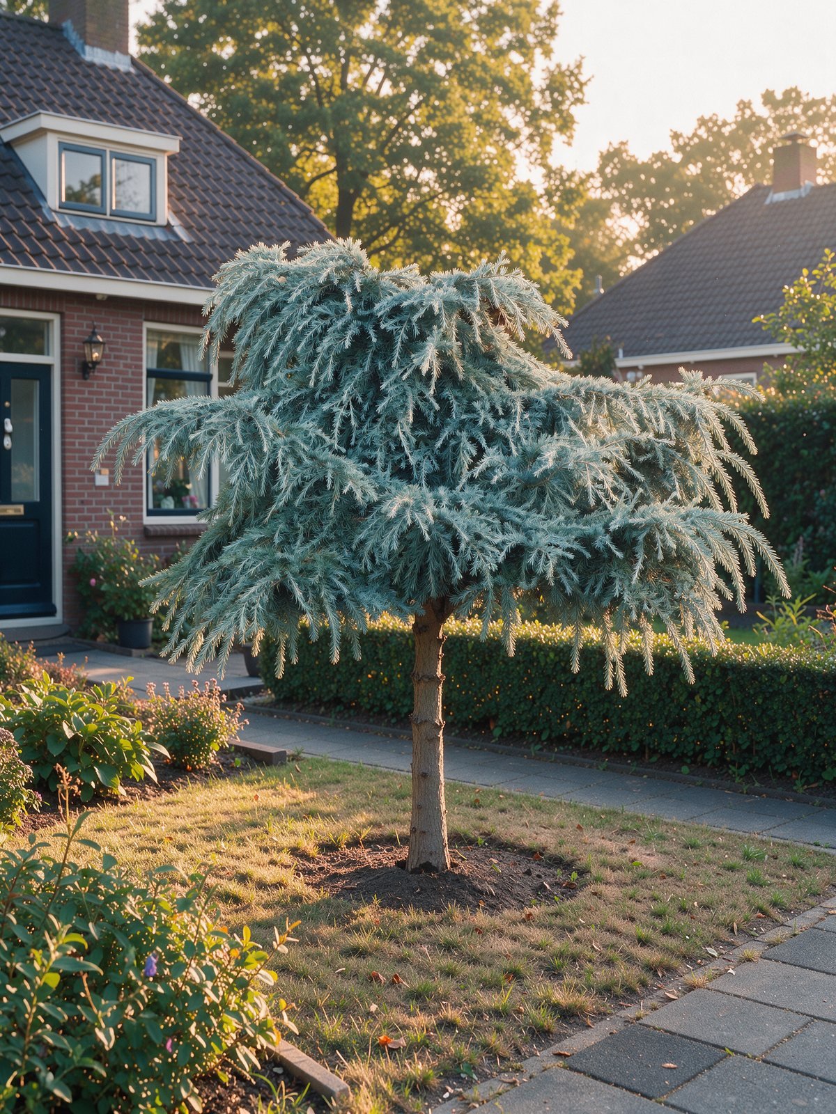 Himalaya-Zeder 'Feelin' Blue' (Cedrus deodara 'Feelin' Blue') im Garten