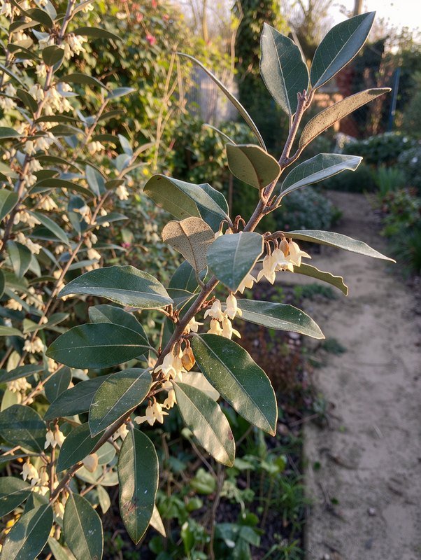 Wintergrüne Ölweide (Elaeagnus × ebbingei)