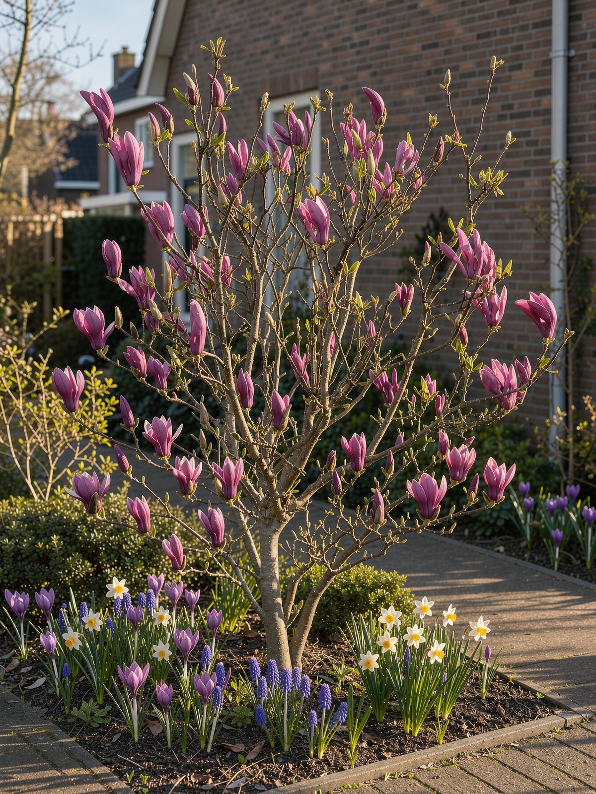 Magnolie 'Susan' (Magnolia 'Susan') im Garten