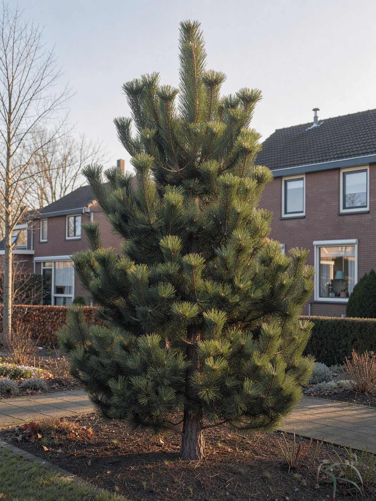 Schwarz-Kiefer (Pinus nigra subsp. nigra) im Garten