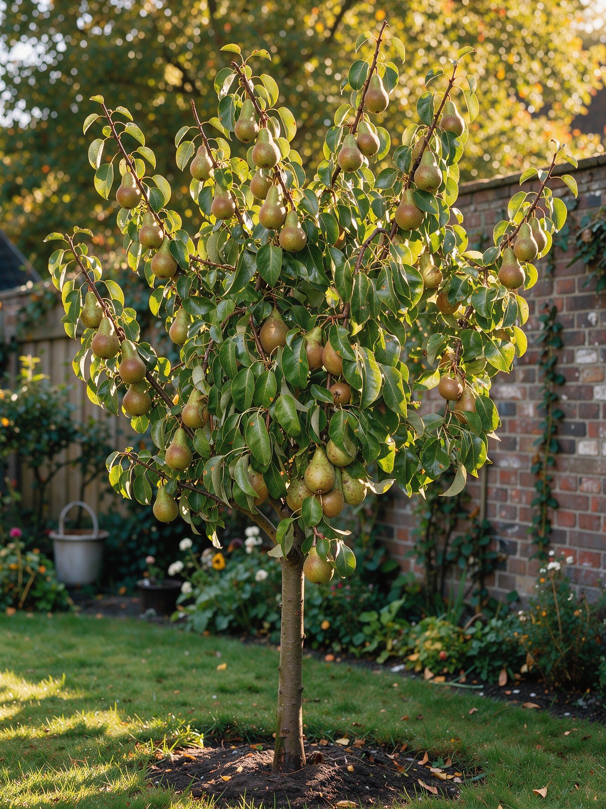 Birne 'Conference' (Pyrus communis 'Conference') im Garten