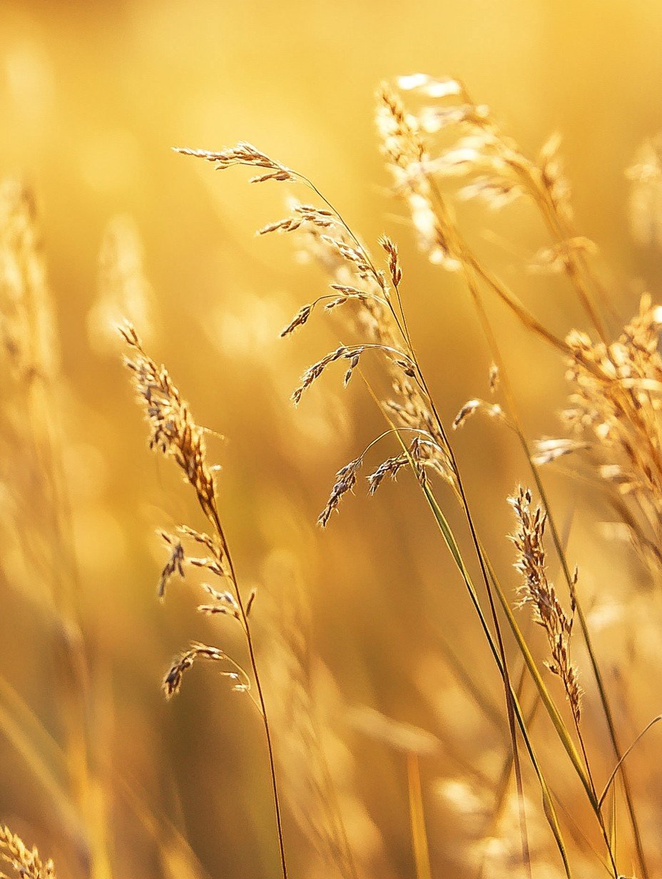 Sporobolus heterolepis — fijne wolken-pluimen met najaars-geel-oranje blad