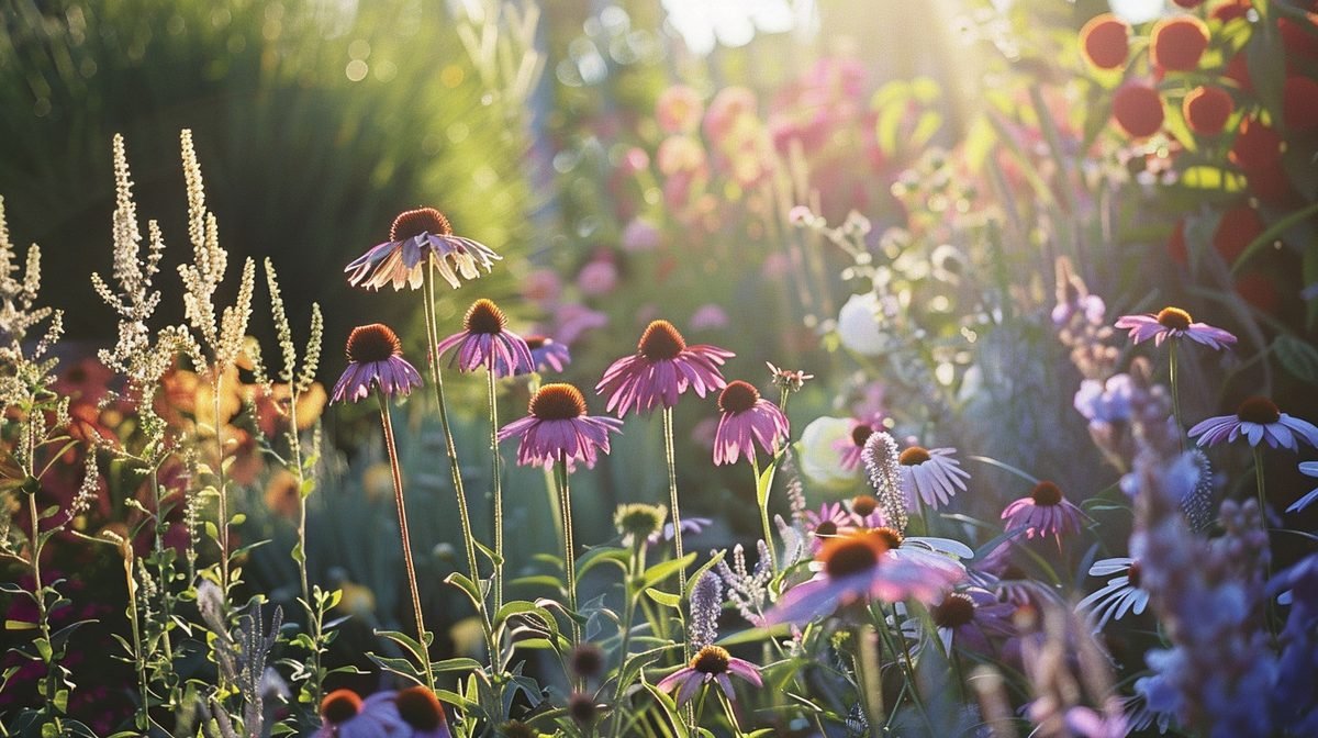 Volle Sonne im Garten